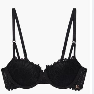 Fenty Sorry Not Sorry Lightly Lined Lace Balconette Bra